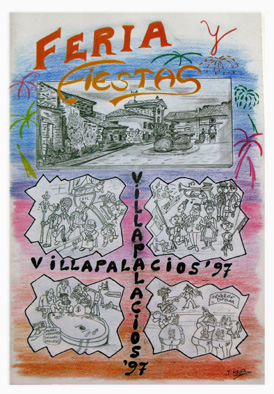 Fiestas patronales en honor del Santísimo Cristo de la Vera Cruz 1997 Villapalacios